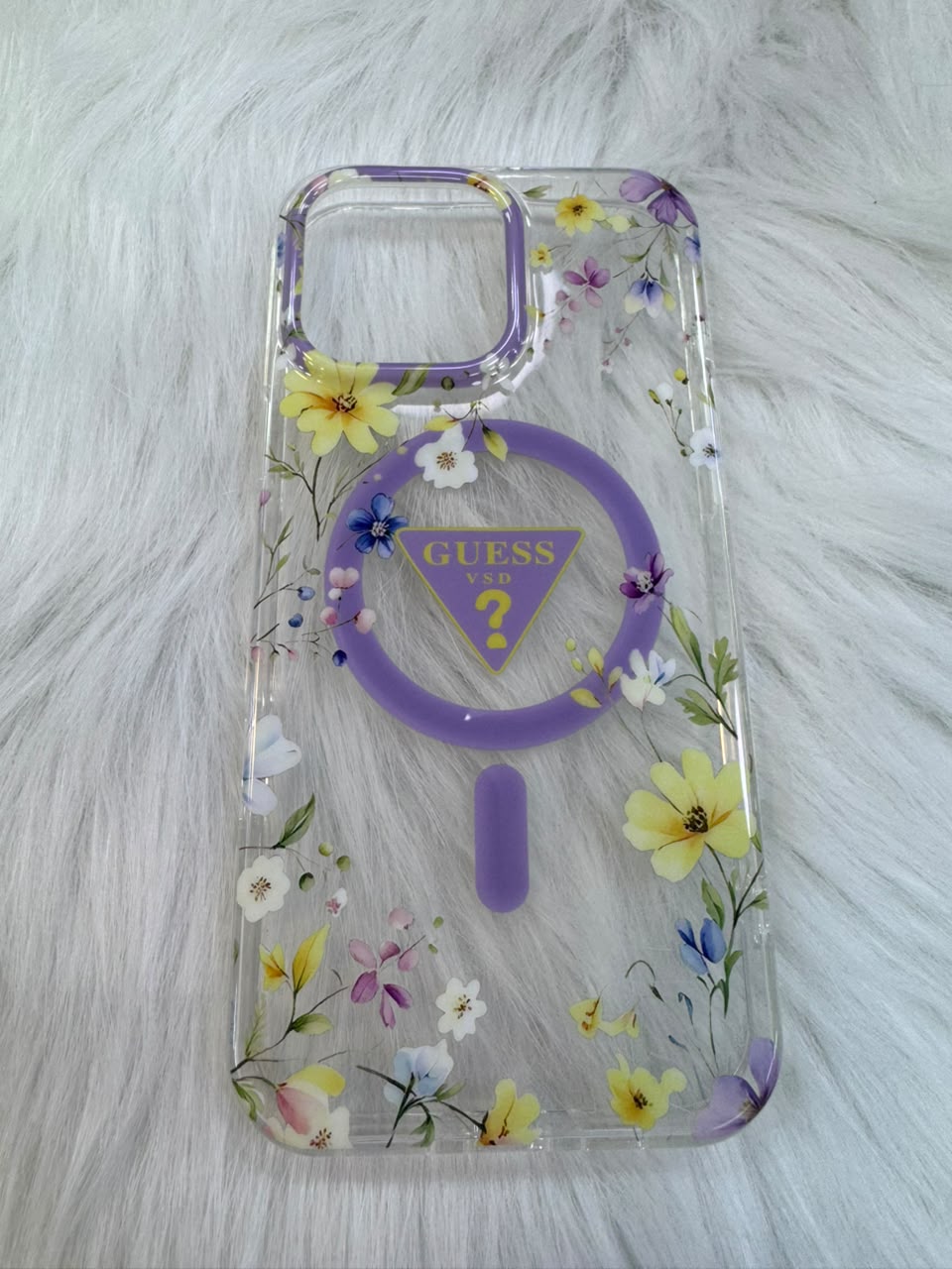 Pochette iPhone Style Guess Transparent