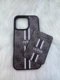 Pochette iPhone Style Guess + Porte-Carte