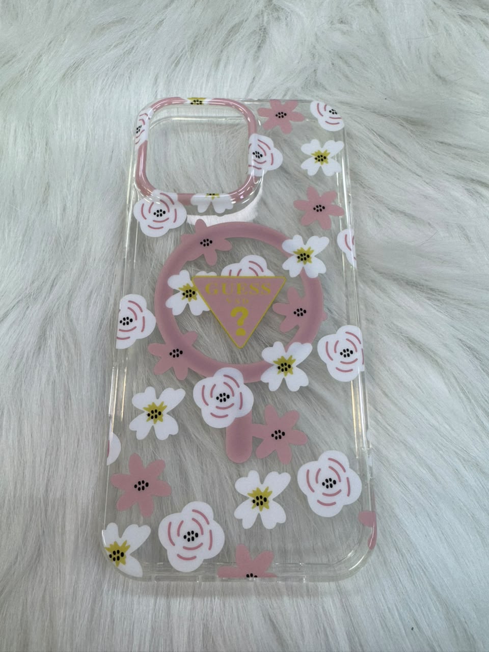 Pochette iPhone Style Guess Transparent